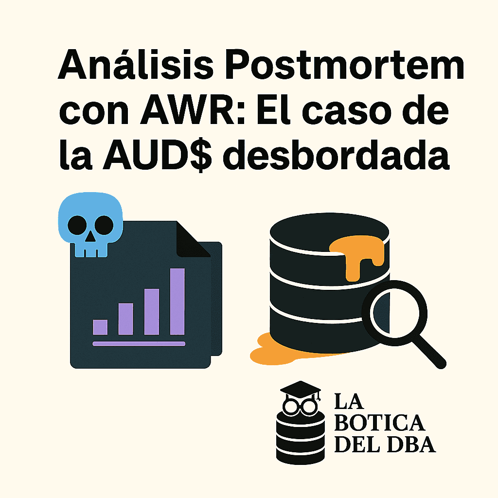 🩻 Análisis Postmortem con AWR: El caso de la AUD$ desbordada