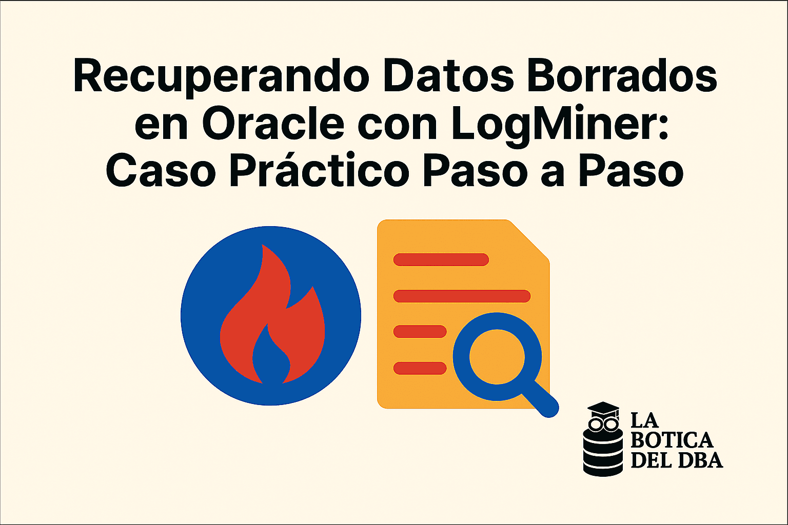 Recuperando Datos Borrados en Oracle con LogMiner: Caso Práctico Paso a Paso